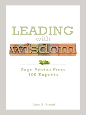 cover image of Leading With Wisdom